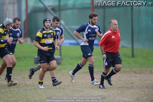 2012-10-14 Rugby Union Milano-Rugby Grande Milano 0063